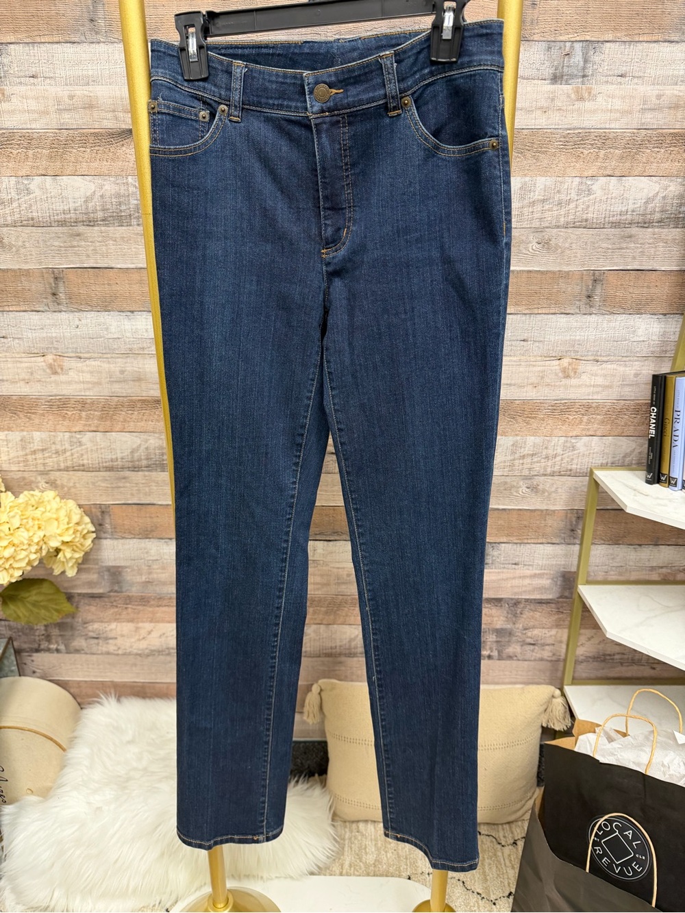 Ralph Lauren Straight Leg Dark Wash Jeans N/S